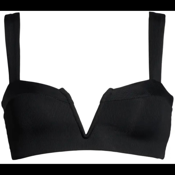 NWOT L*Space Lee Lee Ribbed Bikini Top - Picture 8 of 15